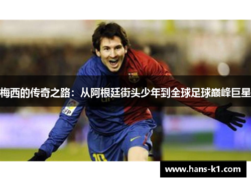 梅西的传奇之路:从阿根廷街头少年到全球足球巅峰巨星 梅西的传奇之路:从阿根廷街头少年到全球足球巅峰巨星